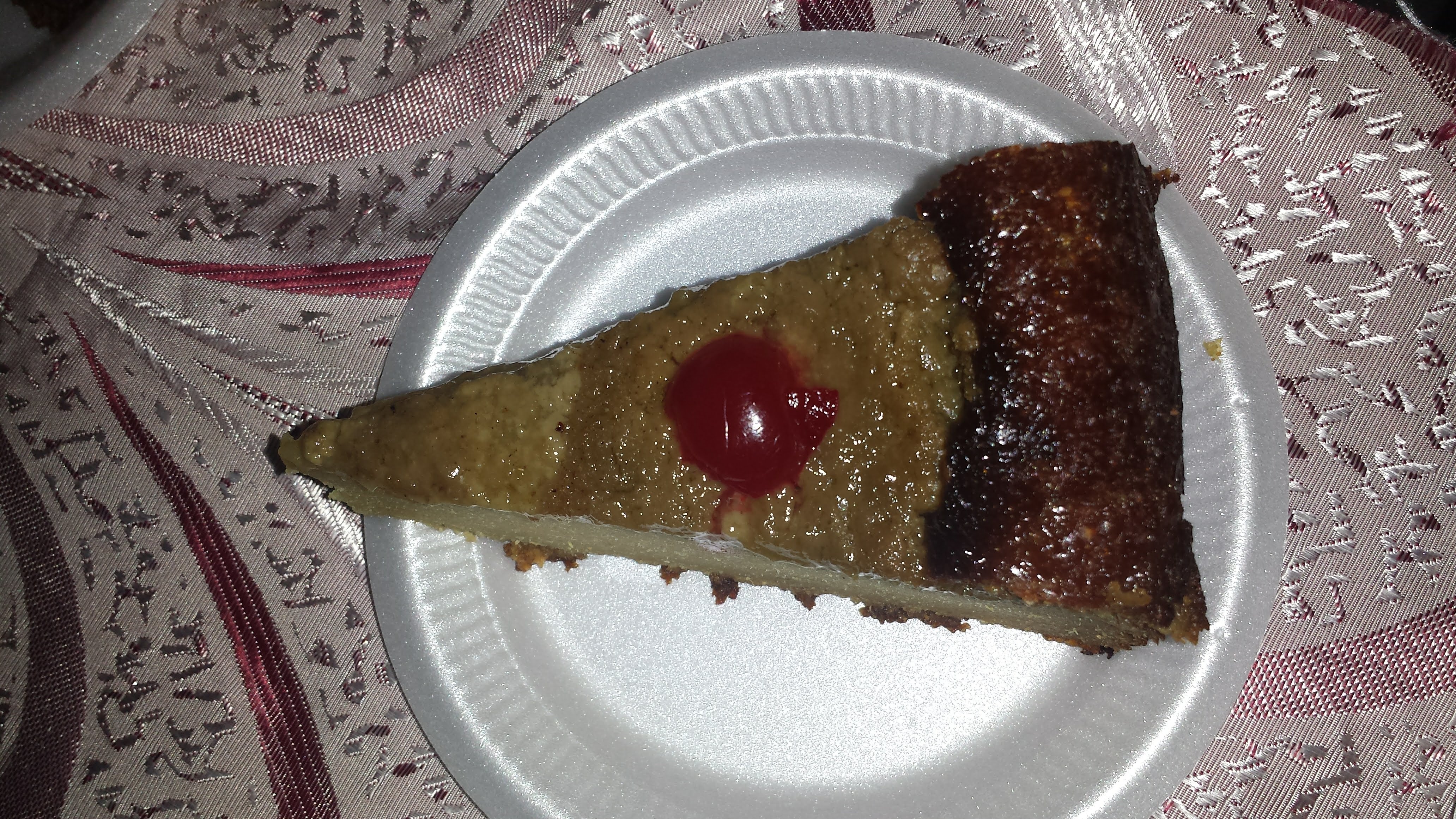 Sweet Potato Pudding Slice