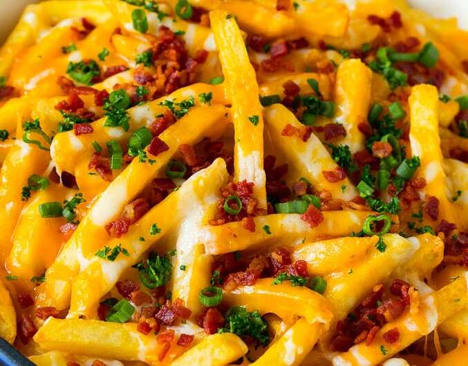 Chicken & Cheesy Fries