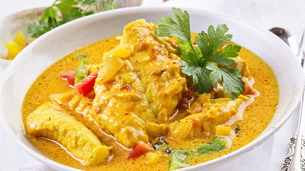 Curried Coconut Fish