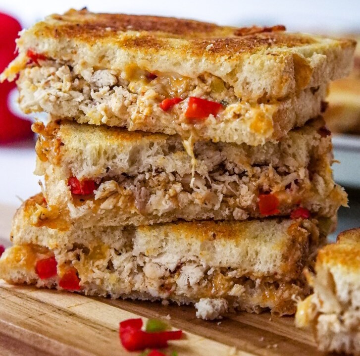 Jerk Chicken Gaza Sandwich