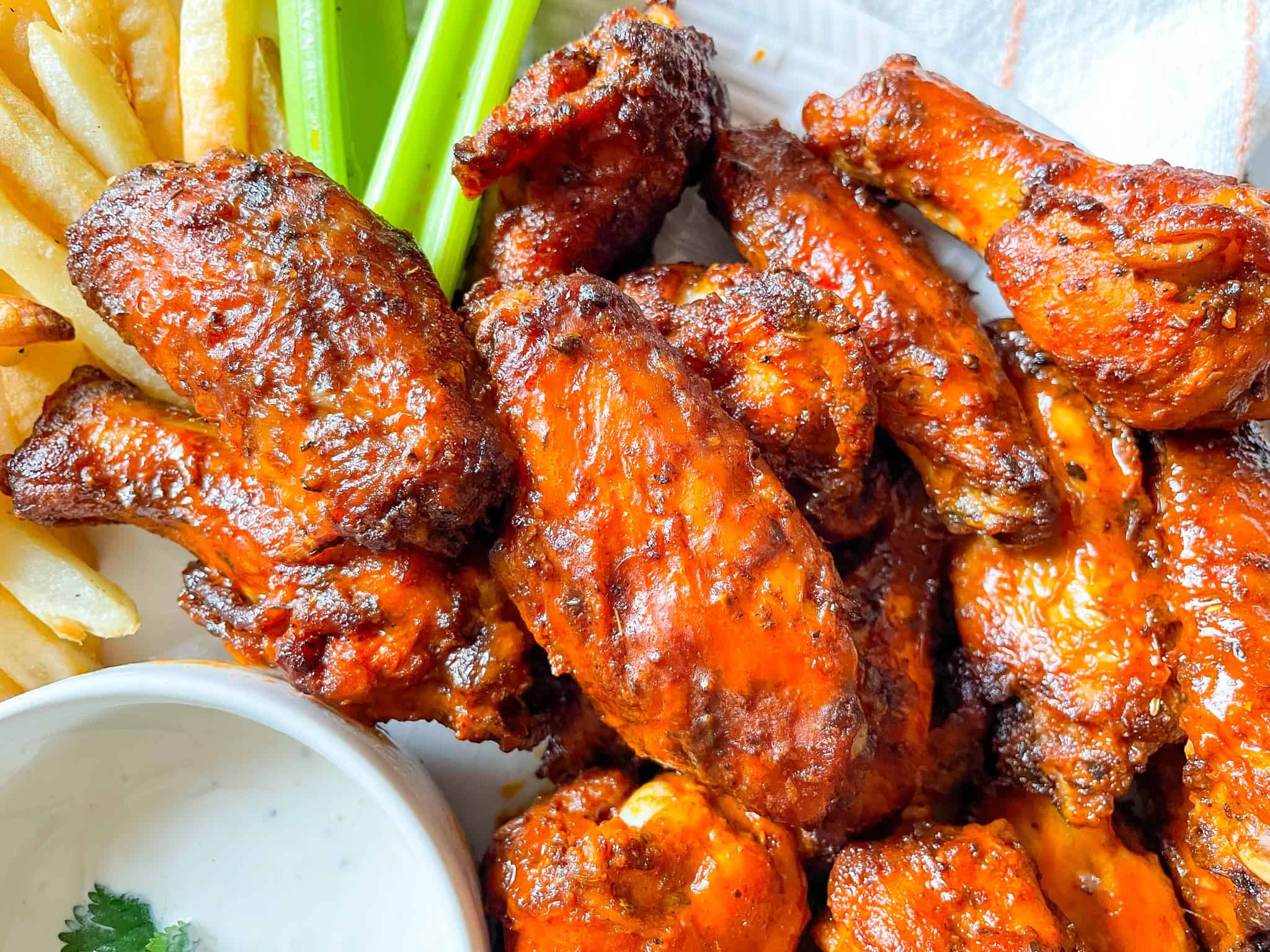 Wings & Fries (6 pc)